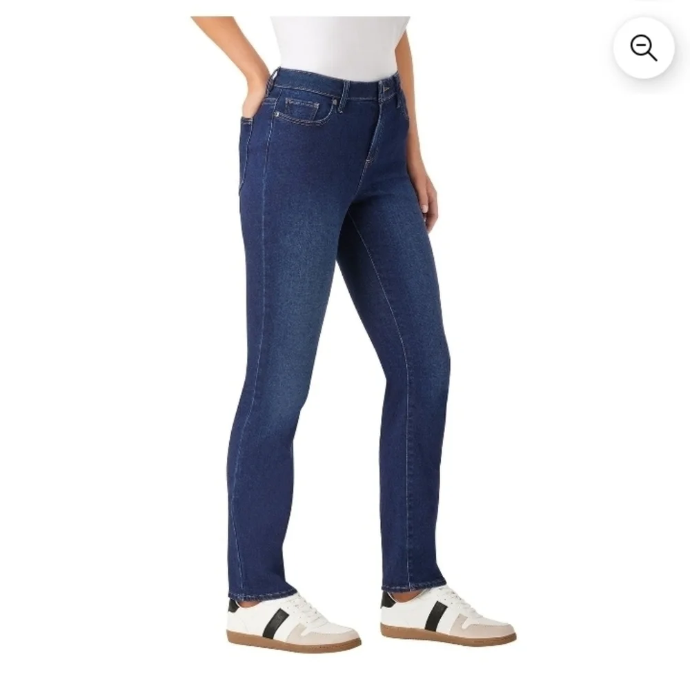 Member's Mark Women's High-Rise Straight Jeans Stretch Leg Fit